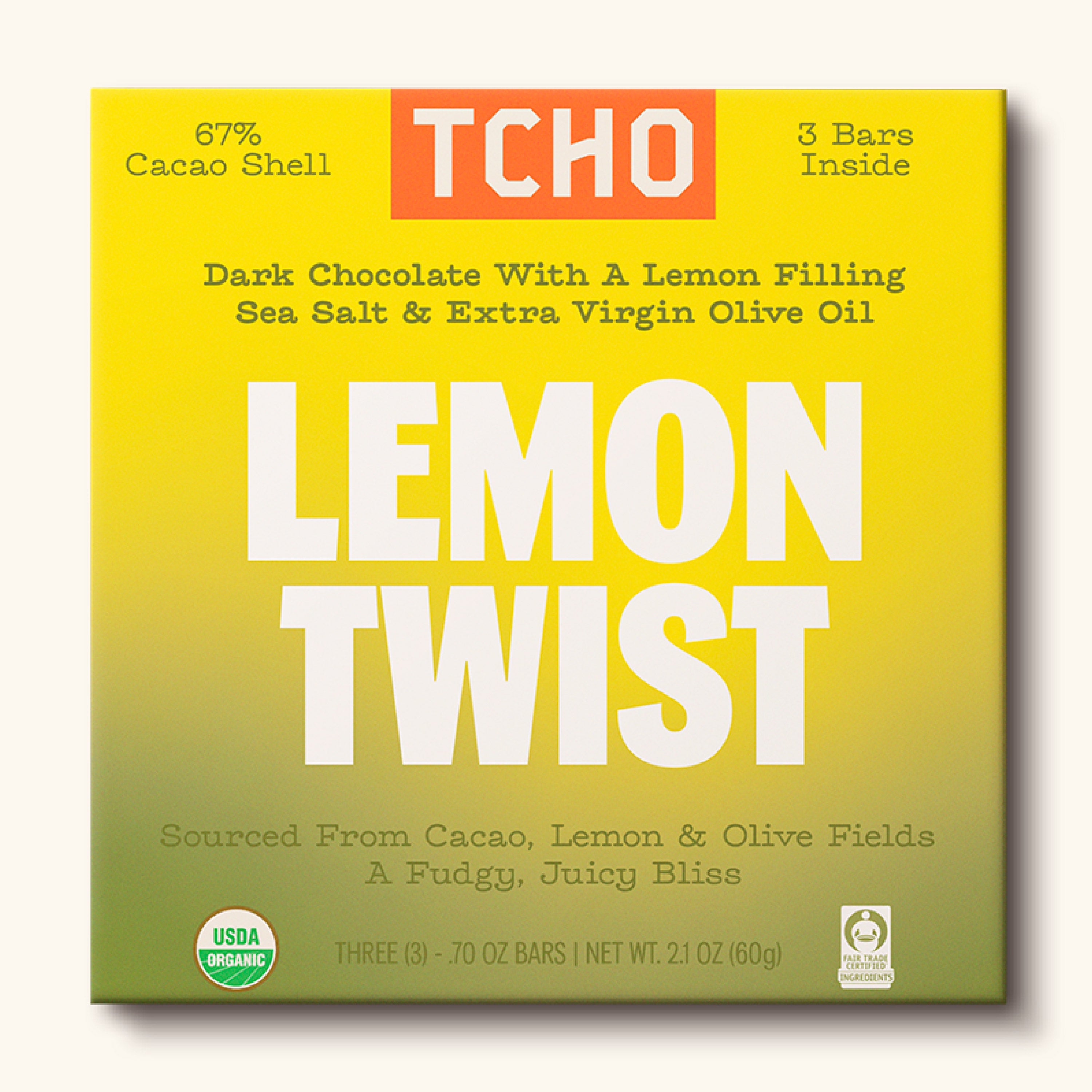 Lemon Twist Chocolate Bar | TCHO Chocolate
