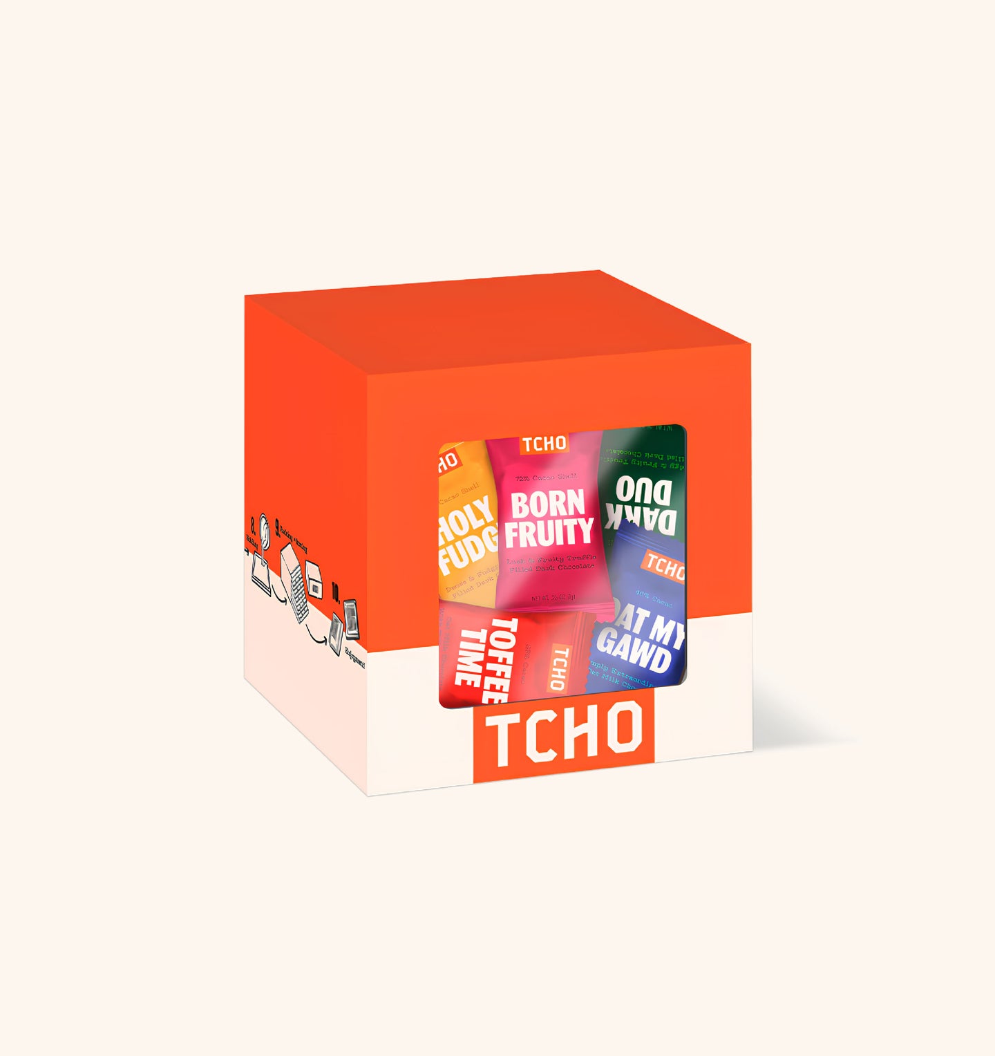 全年齢 C107 CHOCO CHOCOLATE SHOP 白チーパセット TCHO_PDP_15x7gGiftBoxPDP-
