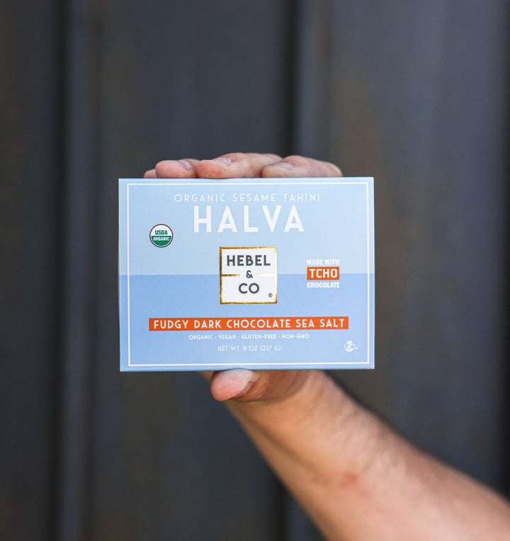 Fudgy Dark Chocolate Sea Salt Halva