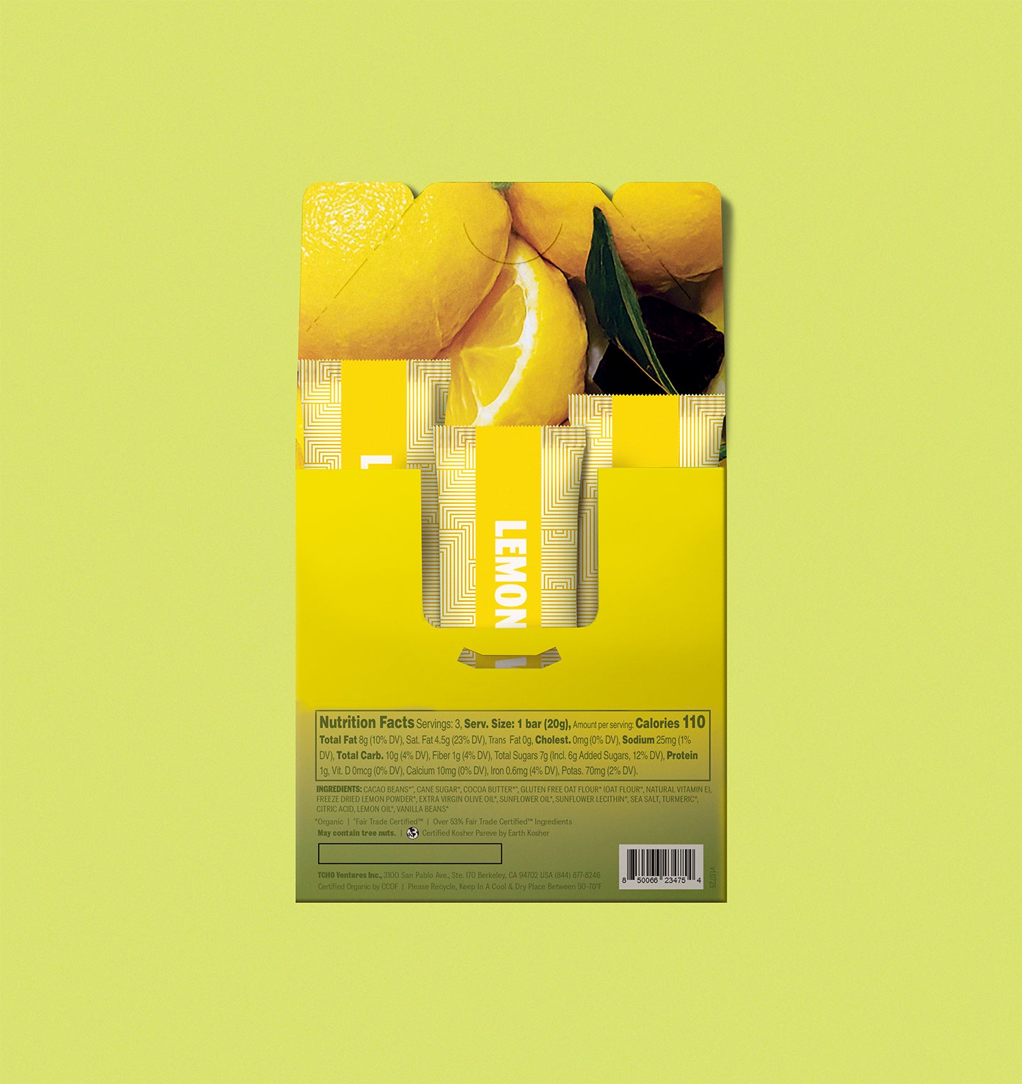 Lemon Twist Chocolate Bar | TCHO Chocolate