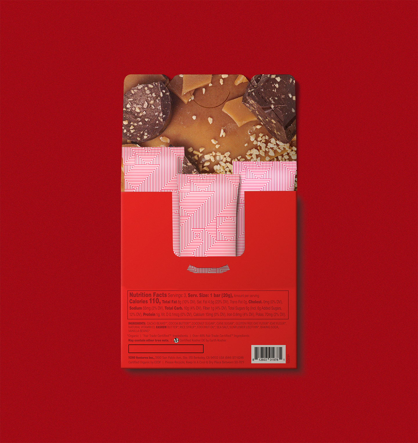 Toffee Time Toffee Chocolate Bar | TCHO Chocolate