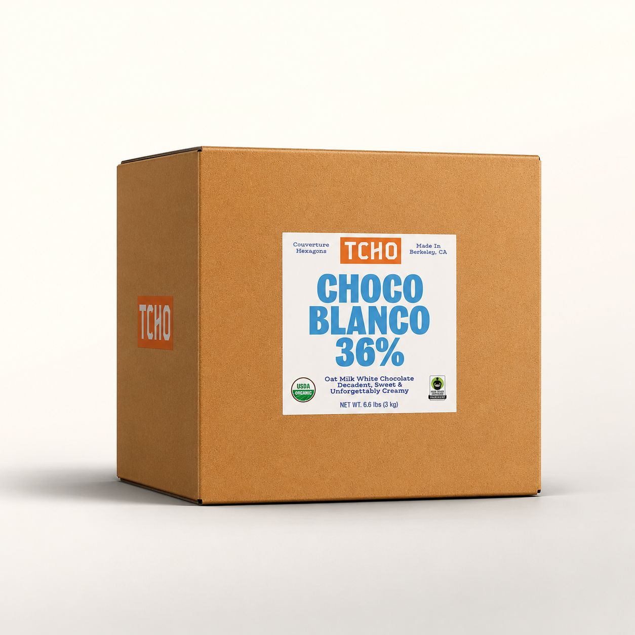 C107 CHOCOLATE SHOP 新刊セット白チーパオ Choco Blanco - 35% Oat Milk White Baking Chocolate | TCHO