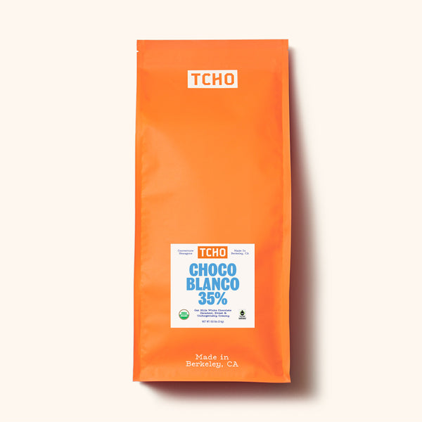 Choco Blanco - 35% Oat Milk White Baking Chocolate | TCHO