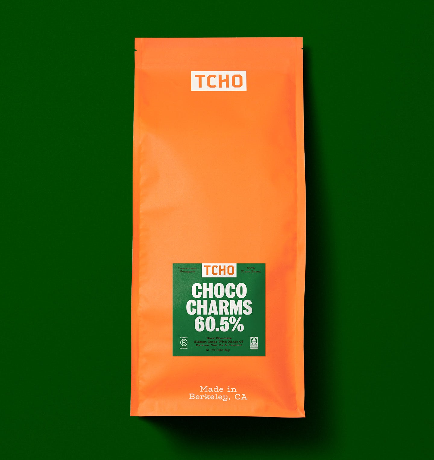 Choco Charm Packet Sweet Dark Chocolate Choco Charms | TCHO