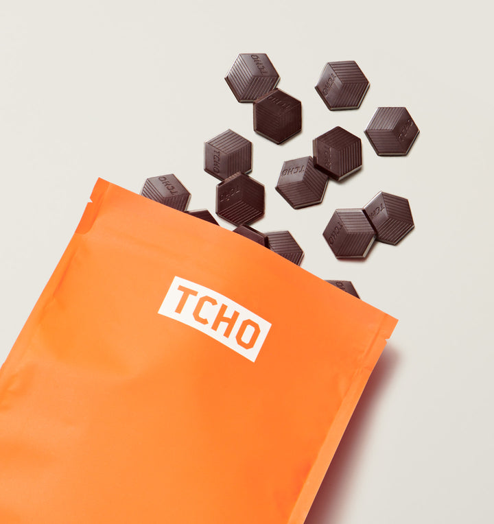 その他 Chocolats-fr Tcho Holy Fudge Dark Chocolate Bar, 0.83 Ounce -- 18 per